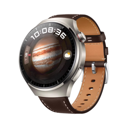 Reloj Watch4 Pro con correa de acero y medidor de glucosa