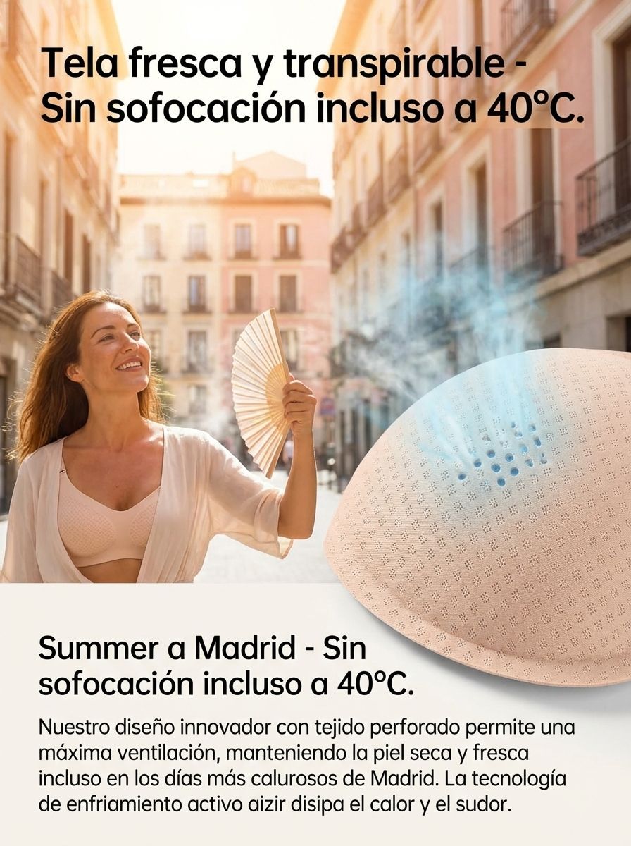【Difícil de quitar】Sujetador sin tirantes para mujer con efecto push-up