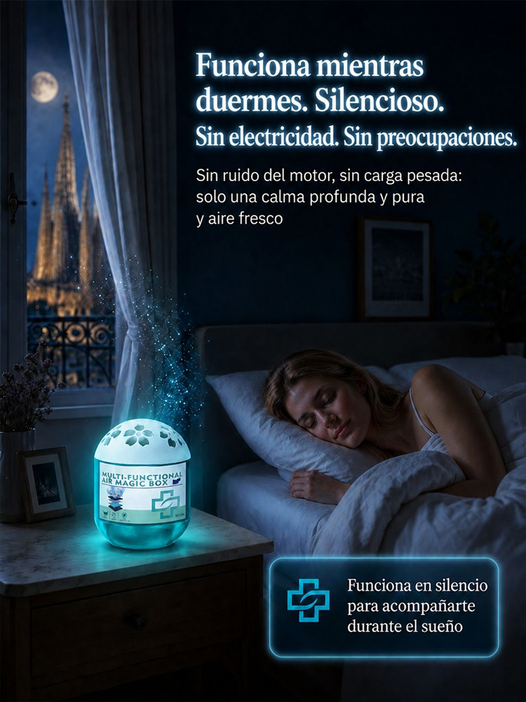👍Purificador Mágico de Aire en Gel (Pack Ahorro) - Neutralizador Activo Anti-Polvo, Moho y Mascotas Sin Electricidad