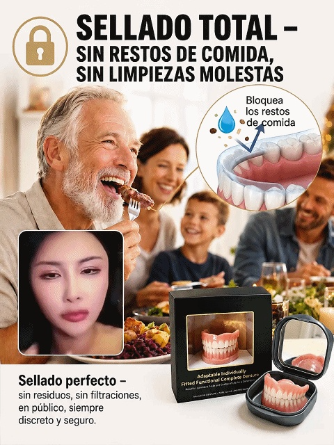 Prótesis Dental Invisible y Removible | Sin Pegamento, Ajuste Perfecto y Sin Dolor