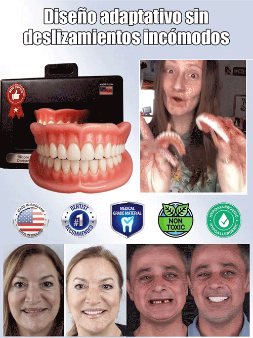 Conjunto de ajuste y embellecimiento para dentaduras postizas