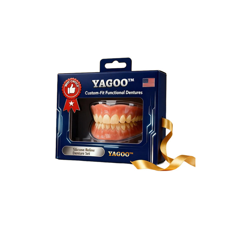 Prótesis dental completa con ajuste adaptable para una sonrisa segura