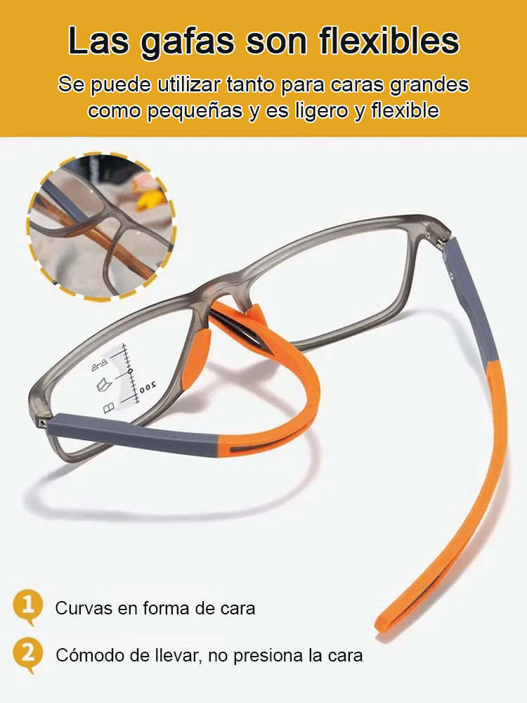 Gafas Inteligentes Autoenfoque | Multifocales, Fotocromáticas y Anti-Luz Azul (2 en 1)