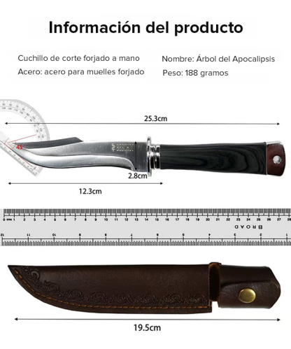 Cuchillo Multifuncional Definitivo para Chef yAventura | Filo Eterno Garantizado