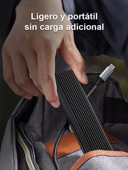 gran capacidad SSD portátil y mini con conexión Type-C