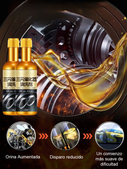 Catalizador para limpiador de carbono