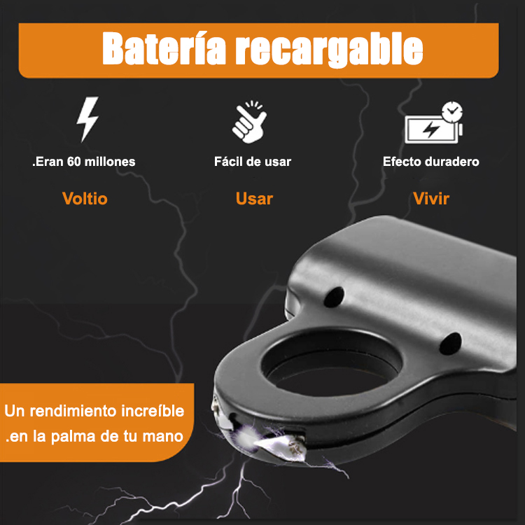 👊 ¡Tu guardaespaldas personal que puede liberar 100,000 voltios de alta tensión de manera instantánea! ✨