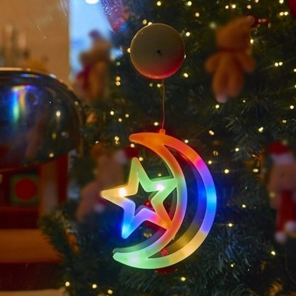 Vánoční svítidla s přísavkou