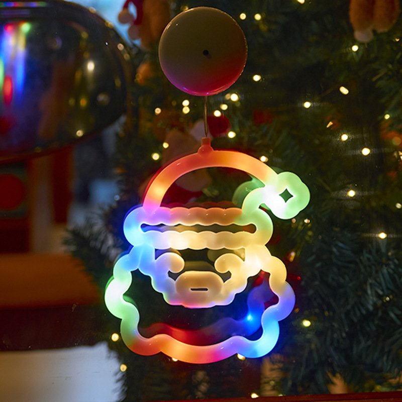 Vánoční svítidla s přísavkou