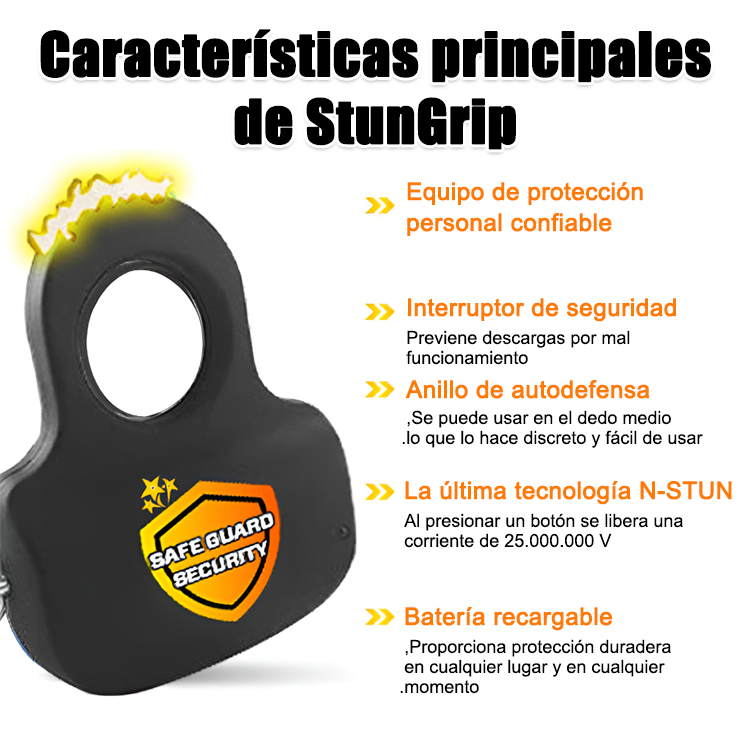 👊 ¡Tu guardaespaldas personal que puede liberar 100,000 voltios de alta tensión de manera instantánea! ✨