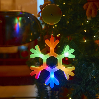 Vánoční svítidla s přísavkou