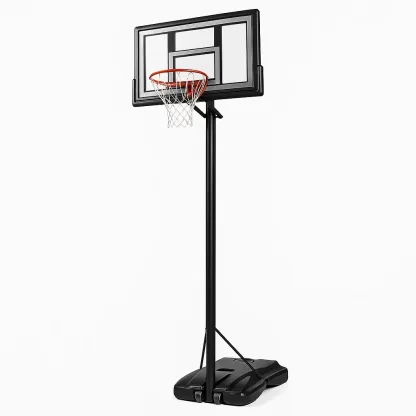 Panier de basket réglable en polycarbonate noir