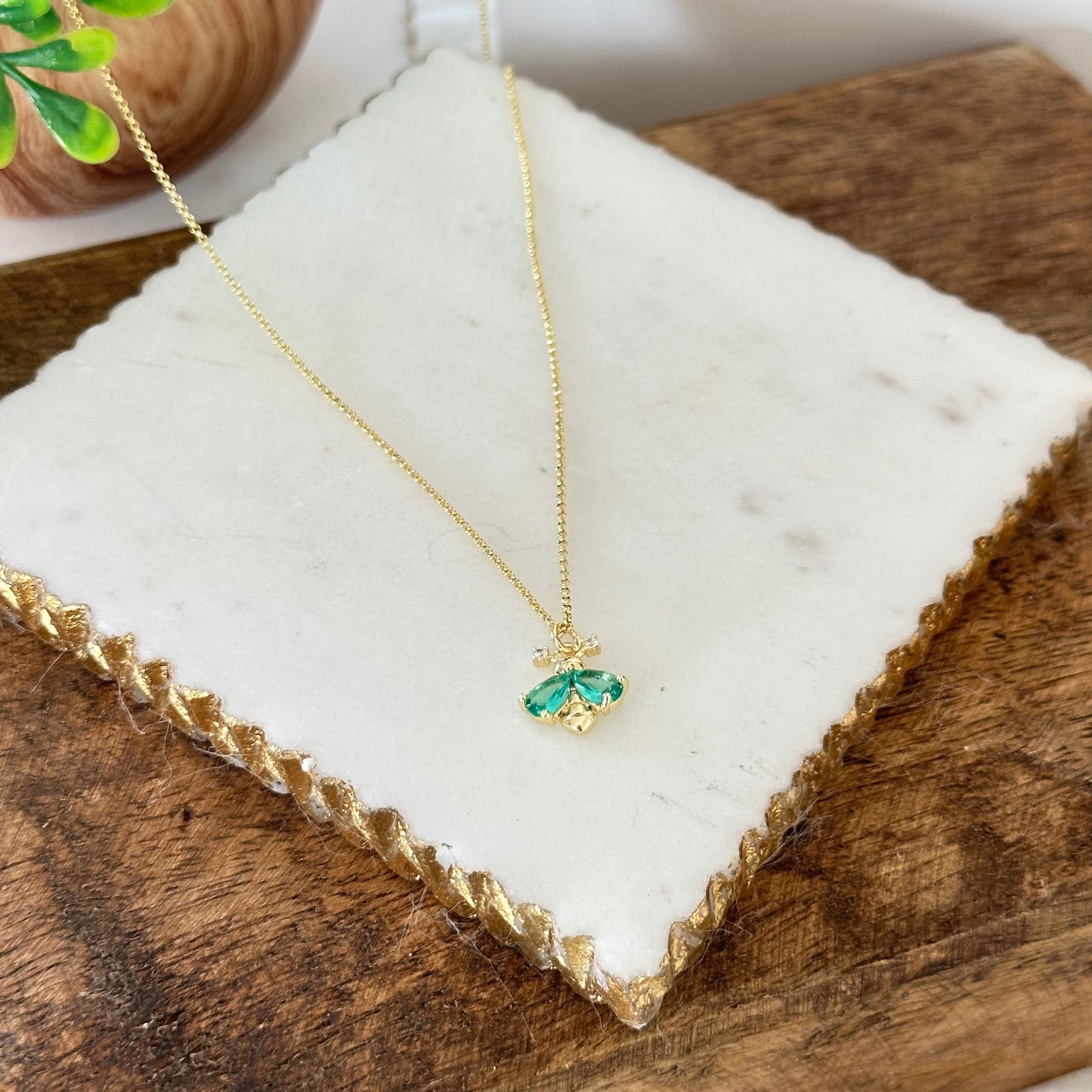 Melissa kecses méhecske nyaklánc