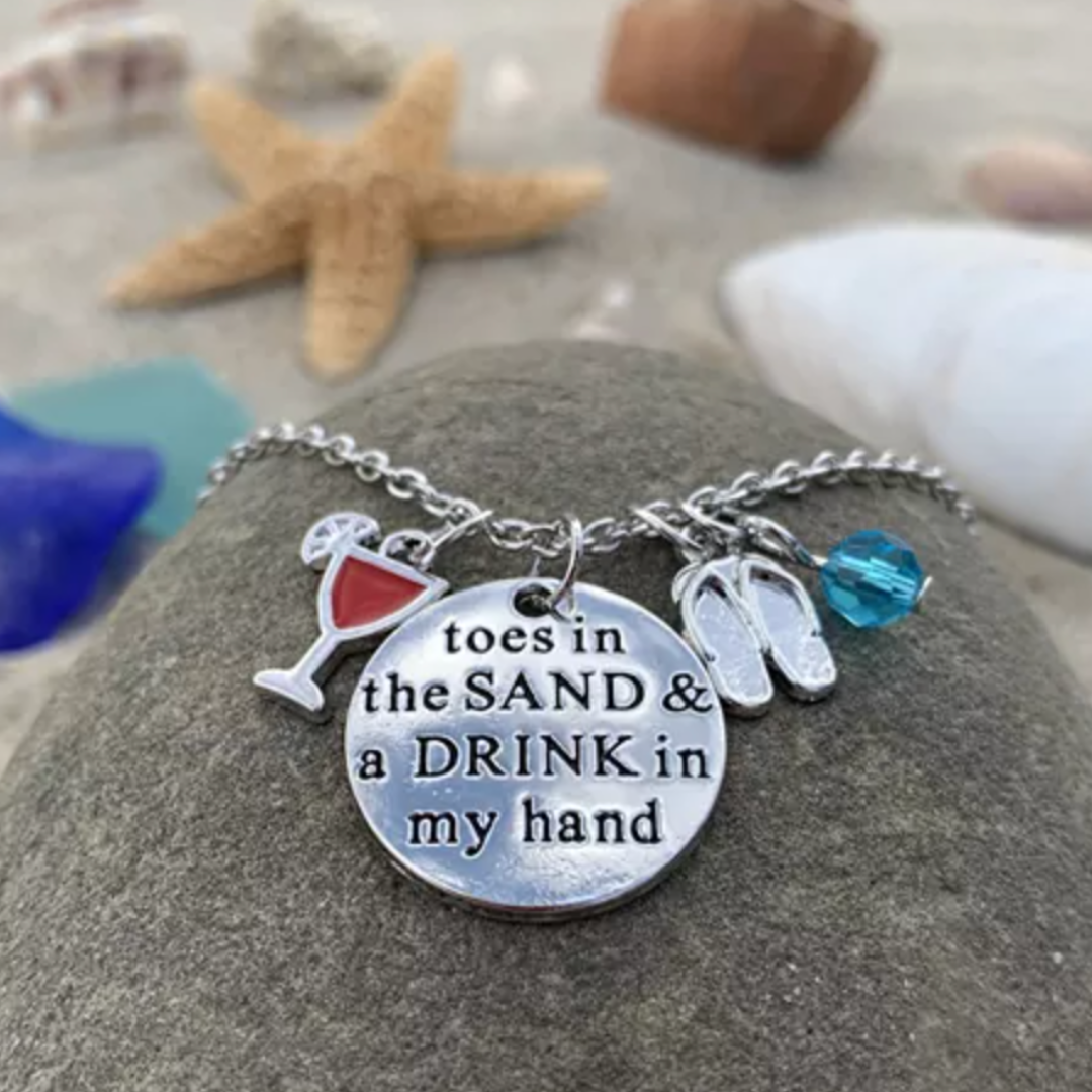 Strandklub nyaklánc ezüstből