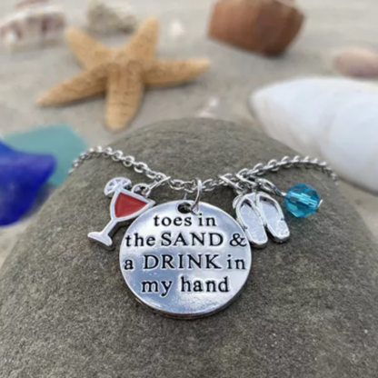 Strandklub nyaklánc ezüstből