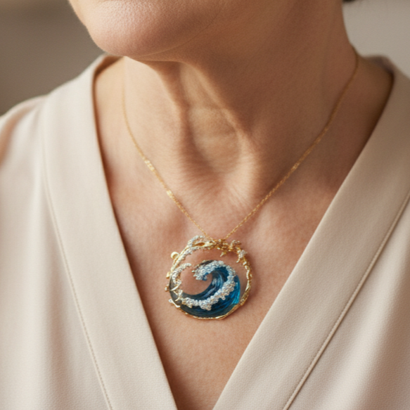 Óceán eskü nyaklánc