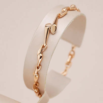 Elegáns arany karkötő