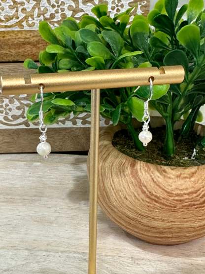 Greta édesvízi gyöngy fülbevalók | Fenntartható, óceán ihlette ékszerek