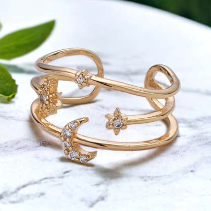 Celestina holdgyűrű