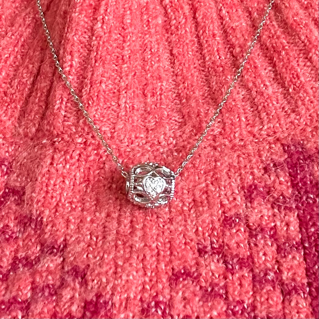 Karissa végtelen szív nyaklánc