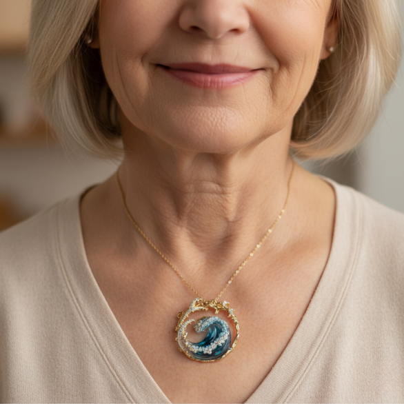 Óceán eskü nyaklánc