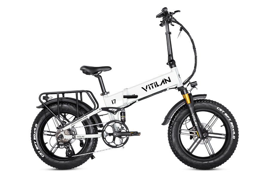 I7Pro Folding Full Suspension Electric Bike