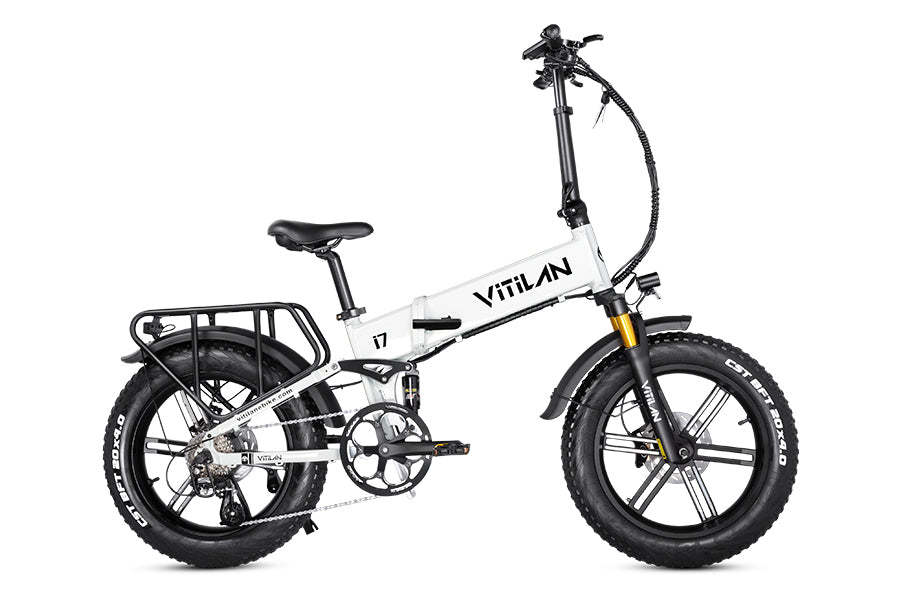 I7Pro Folding Full Suspension Electric Bike