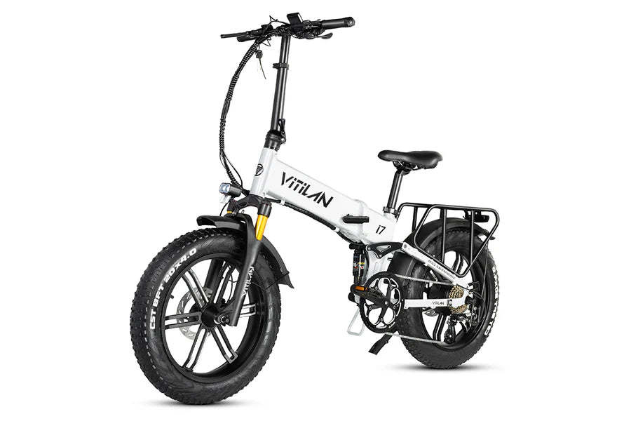 I7Pro Folding Full Suspension Electric Bike