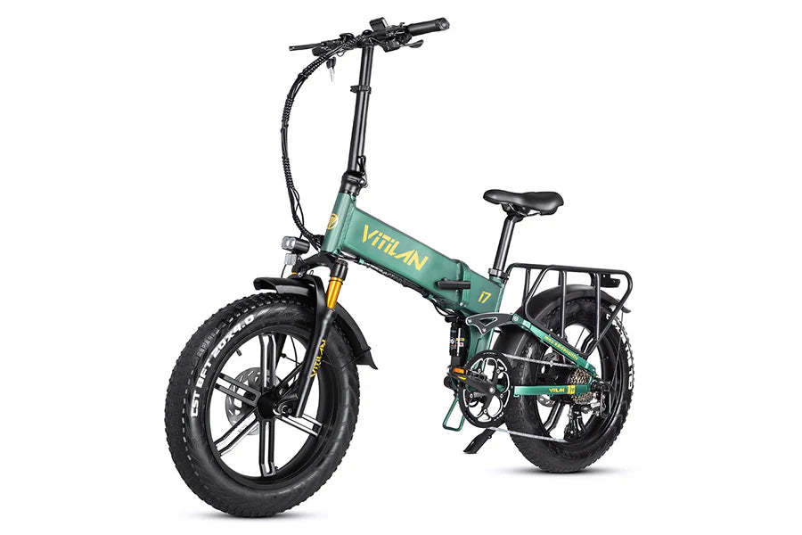 I7Pro Folding Full Suspension Electric Bike