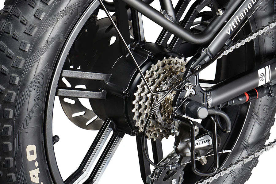 I7Pro Folding Full Suspension Electric Bike