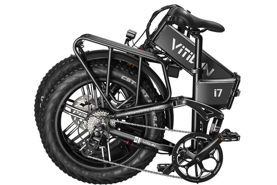 I7Pro Folding Full Suspension Electric Bike