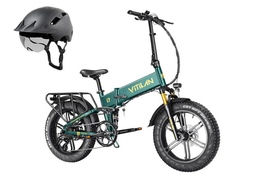 I7Pro Folding Full Suspension Electric Bike