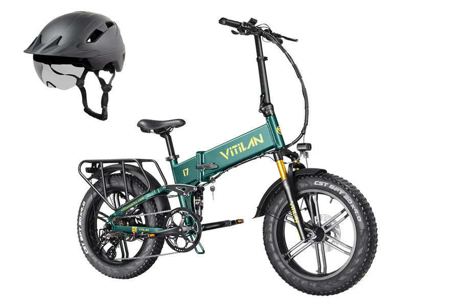 I7Pro Folding Full Suspension Electric Bike