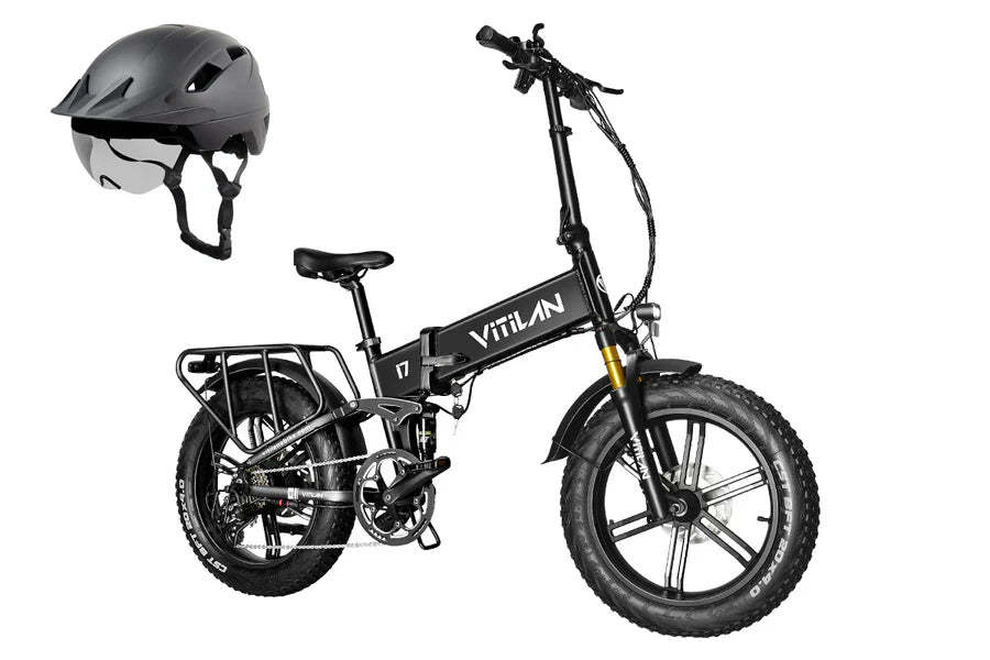 I7Pro Folding Full Suspension Electric Bike