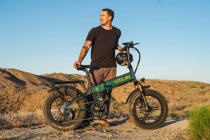 I7Pro Folding Full Suspension Electric Bike