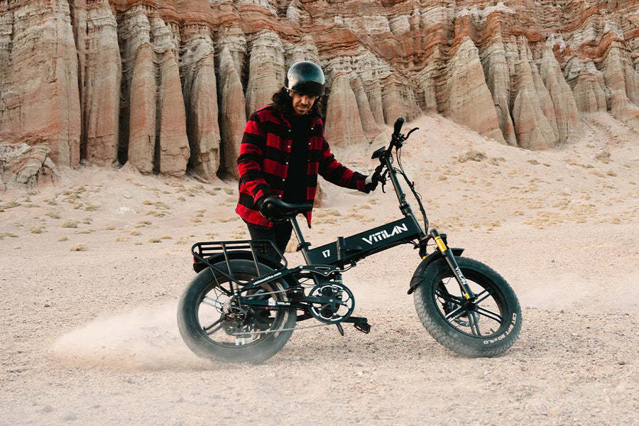 I7Pro Folding Full Suspension Electric Bike