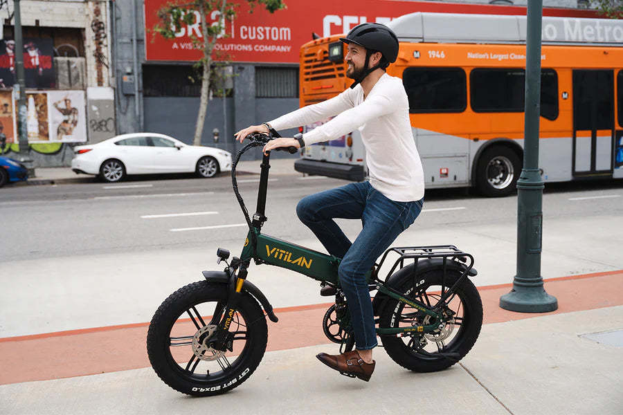 I7Pro Folding Full Suspension Electric Bike