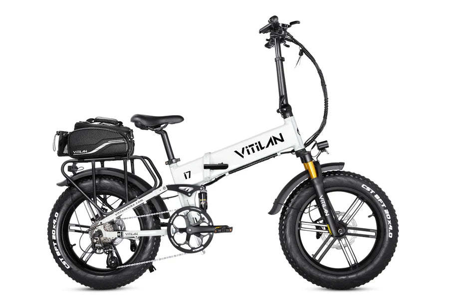 I7Pro Folding Full Suspension Electric Bike