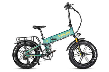 I7Pro Folding Full Suspension Electric Bike