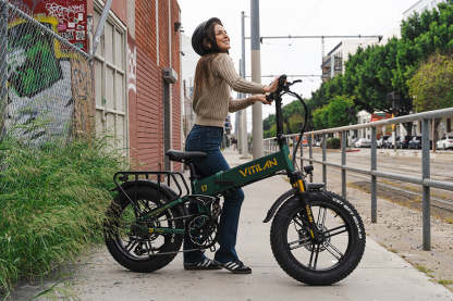 I7Pro Folding Full Suspension Electric Bike