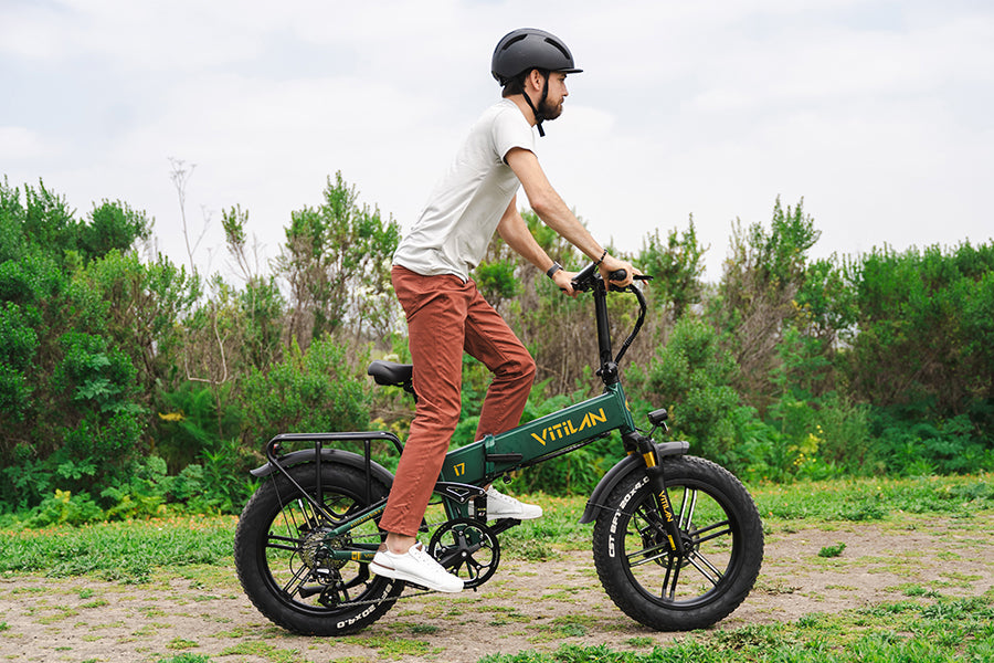 I7Pro Folding Full Suspension Electric Bike