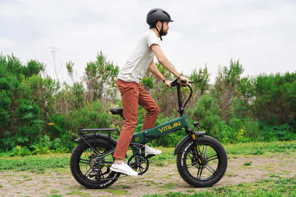 I7Pro Folding Full Suspension Electric Bike