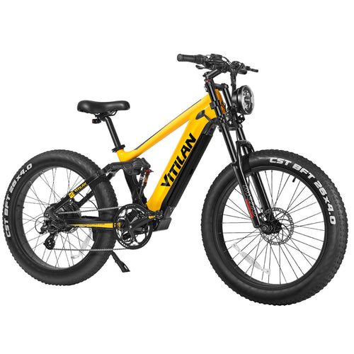 Vitilan T7 Full Suspension Mountain E-bike