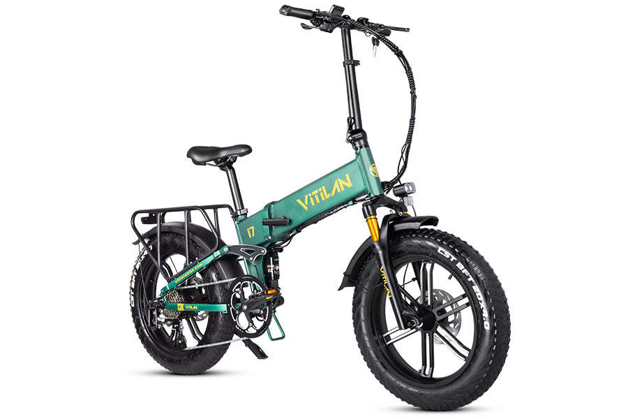 I7Pro Folding Full Suspension Electric Bike
