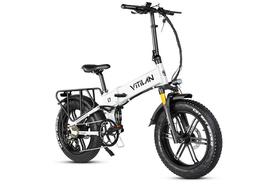 I7Pro Folding Full Suspension Electric Bike
