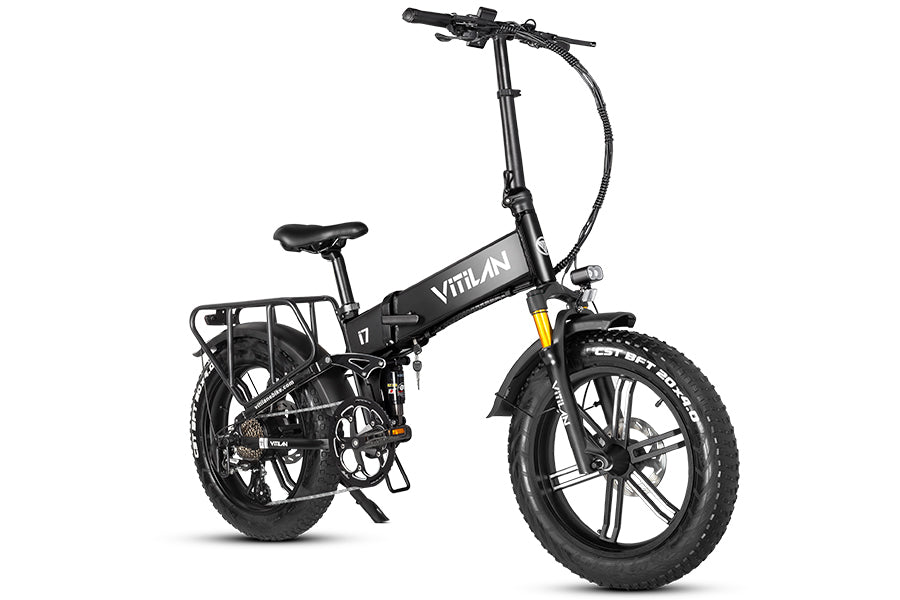I7Pro Folding Full Suspension Electric Bike