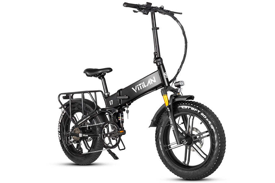 I7Pro Folding Full Suspension Electric Bike