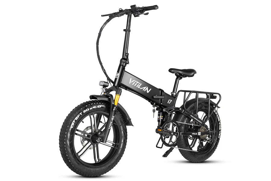I7Pro Folding Full Suspension Electric Bike