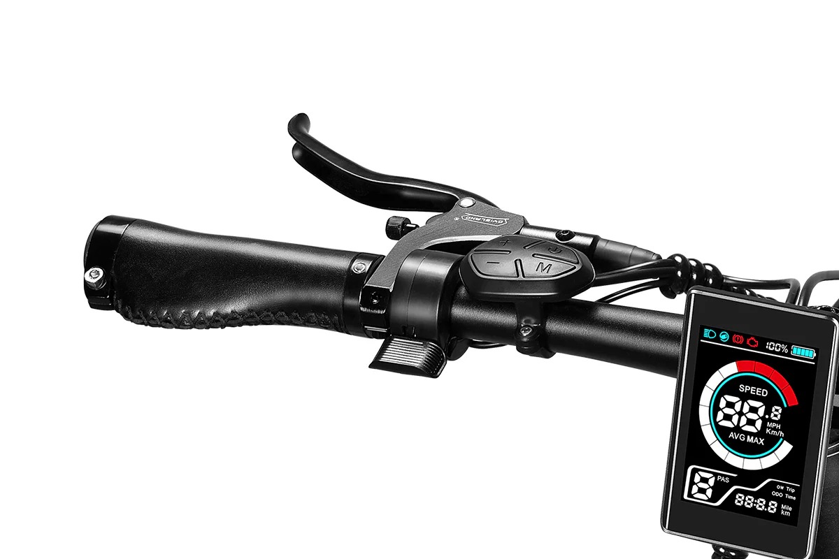 Tretunterstützung und Gasgriff