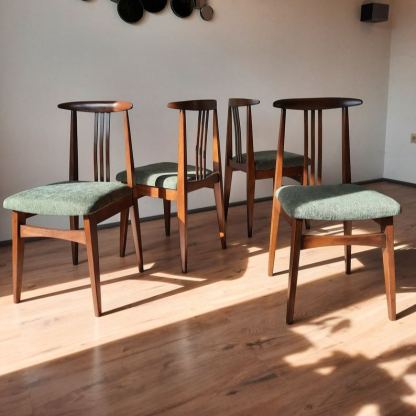 Chaise vintage type 200/100B conçue par M. Zieliński, milieu du siècle, années 1960. Personnalisation !